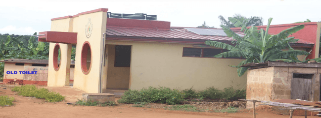 10 seater Water Closet toilet at Nsuta Duku