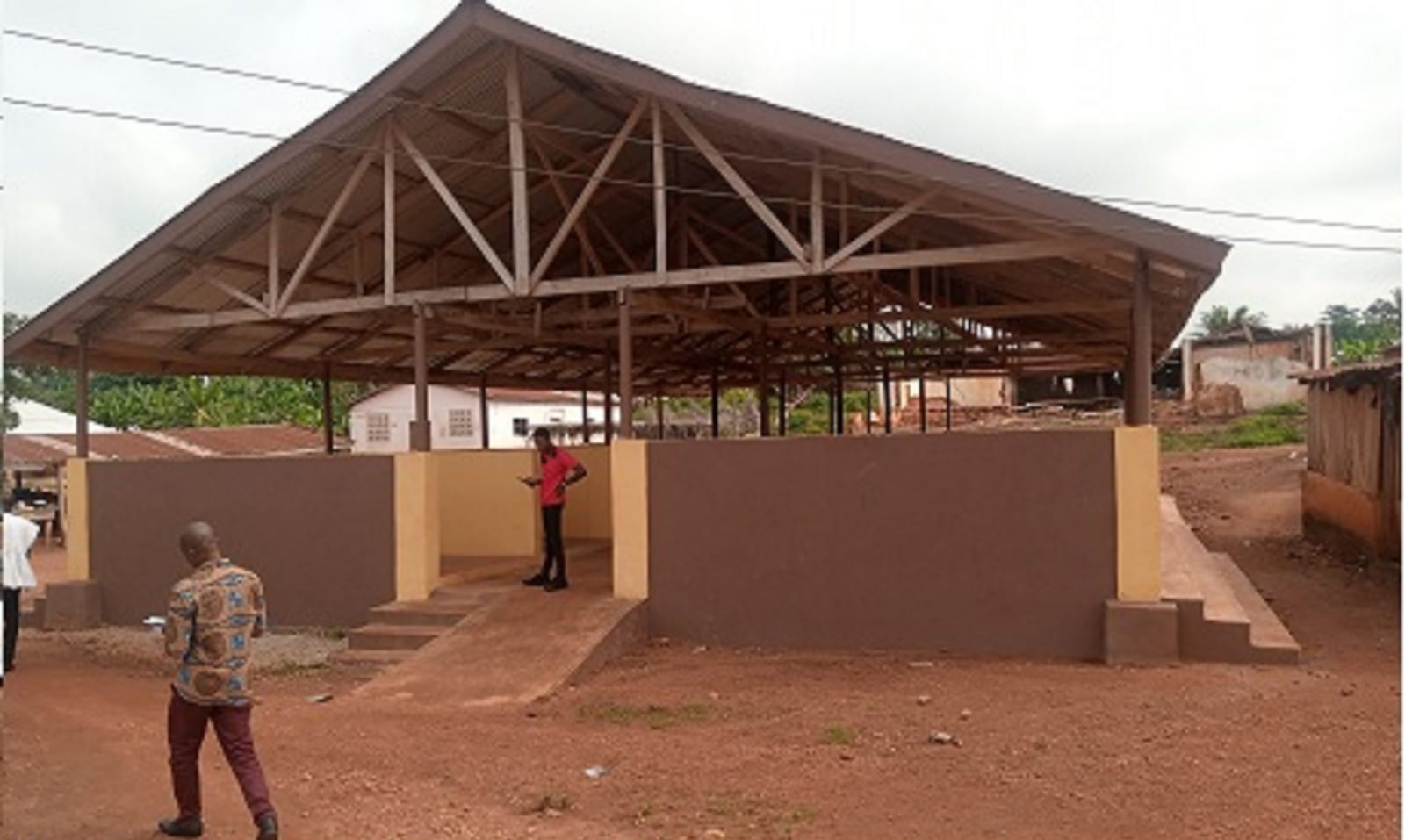 Construction of 40-Unit Market at Brofoyedru