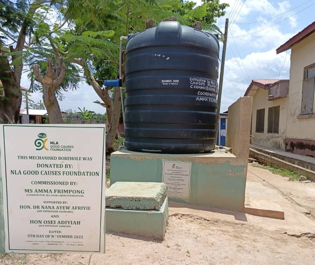 Construction of Mechanized Borehole at Asokore