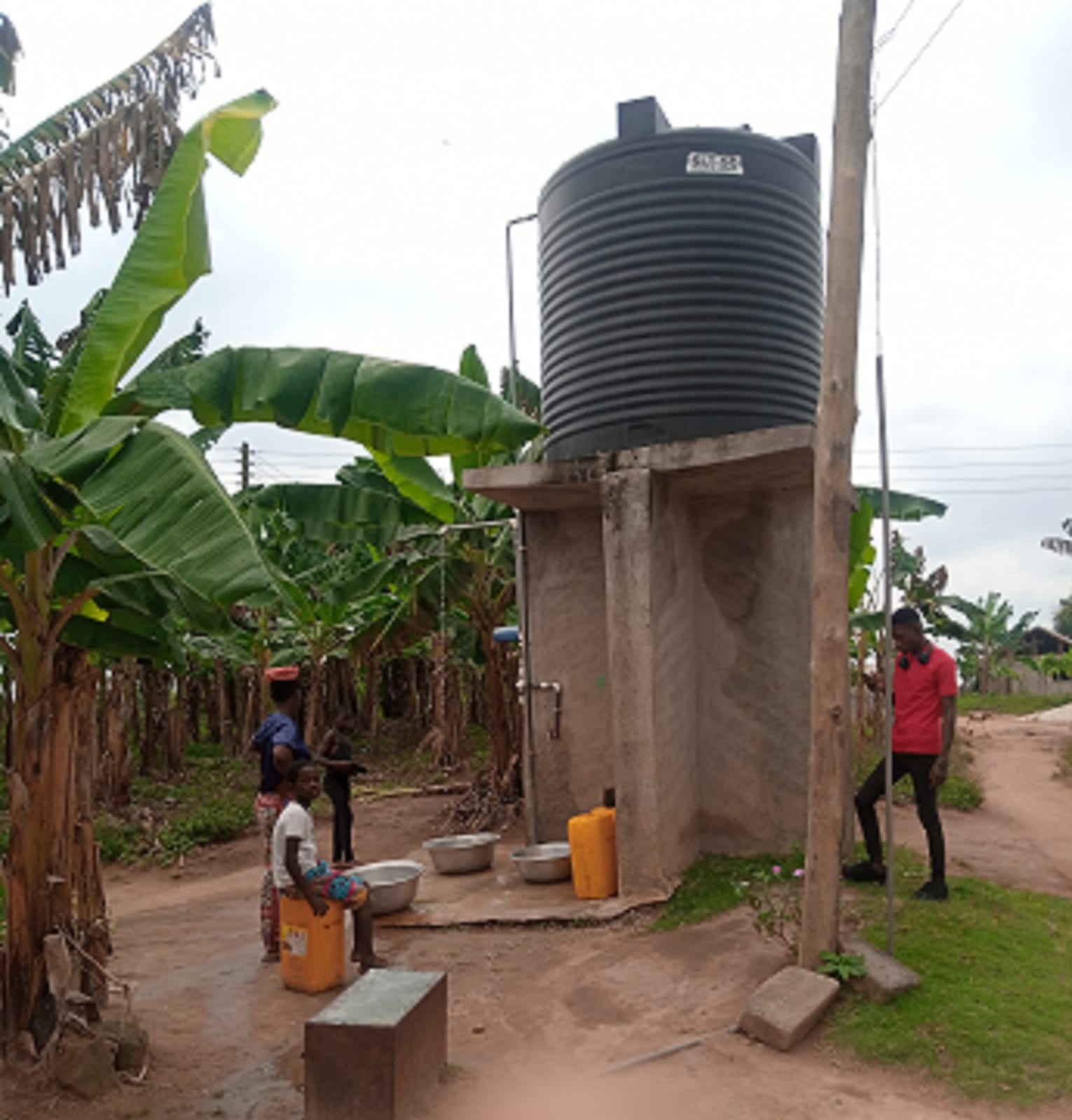 Construction of Mechanized Borehole at Senchi