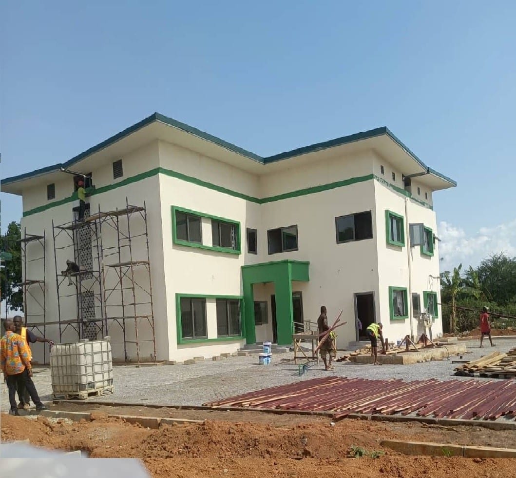 Construction of Audit Service Building at Effiduase