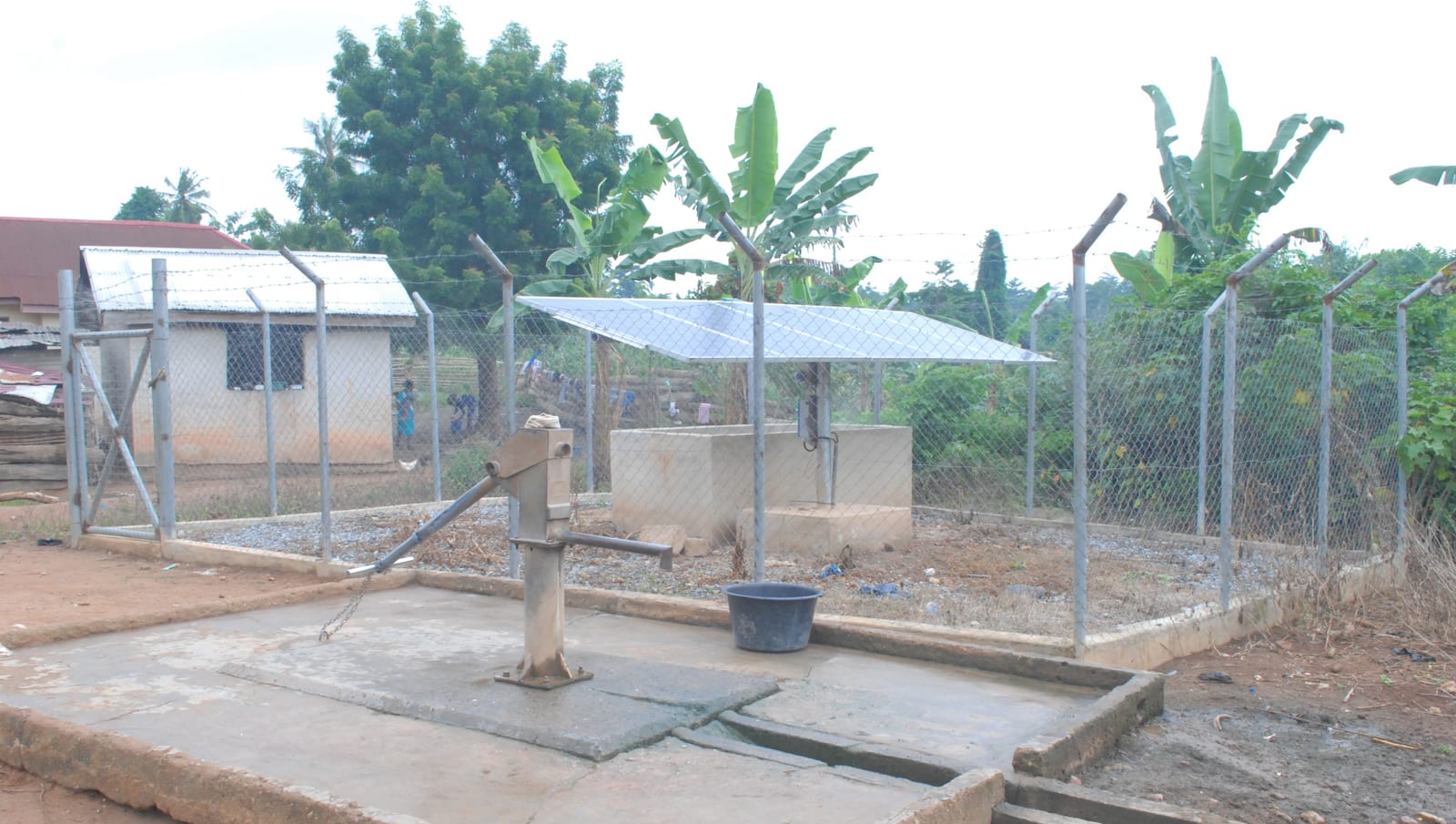 Construction of Solar Powered Water Project at Bouya
