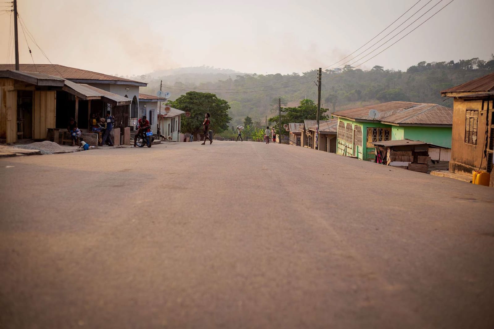 Construction of Woraso - Ahensan Road