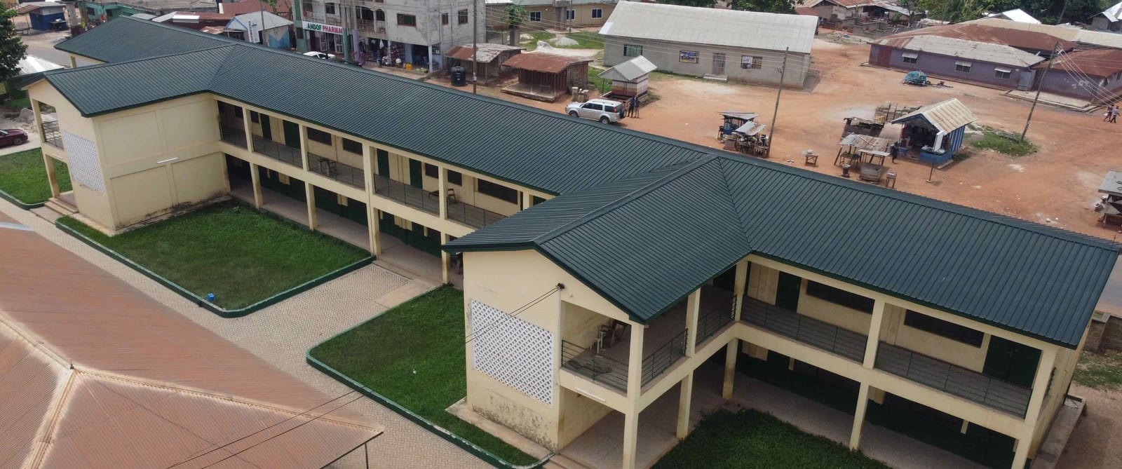 Getfund Emergency School Project at Agona SHTS