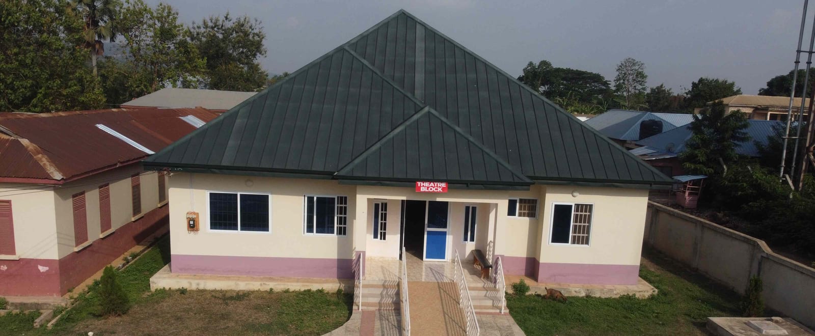 Construction of Theater Block at Jamase Health Center
