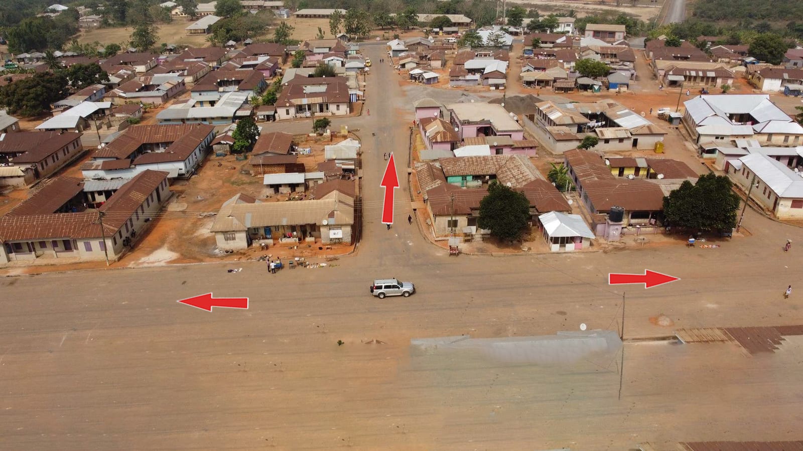 Surfacing of Tano Odumase Town roads