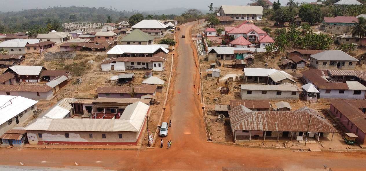 Surfacing of Amenase-Wiamoase-Dome-Boanim Roads (14km)