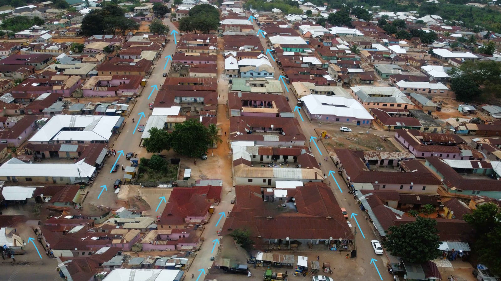 Surfacing of Jamase Town Roads