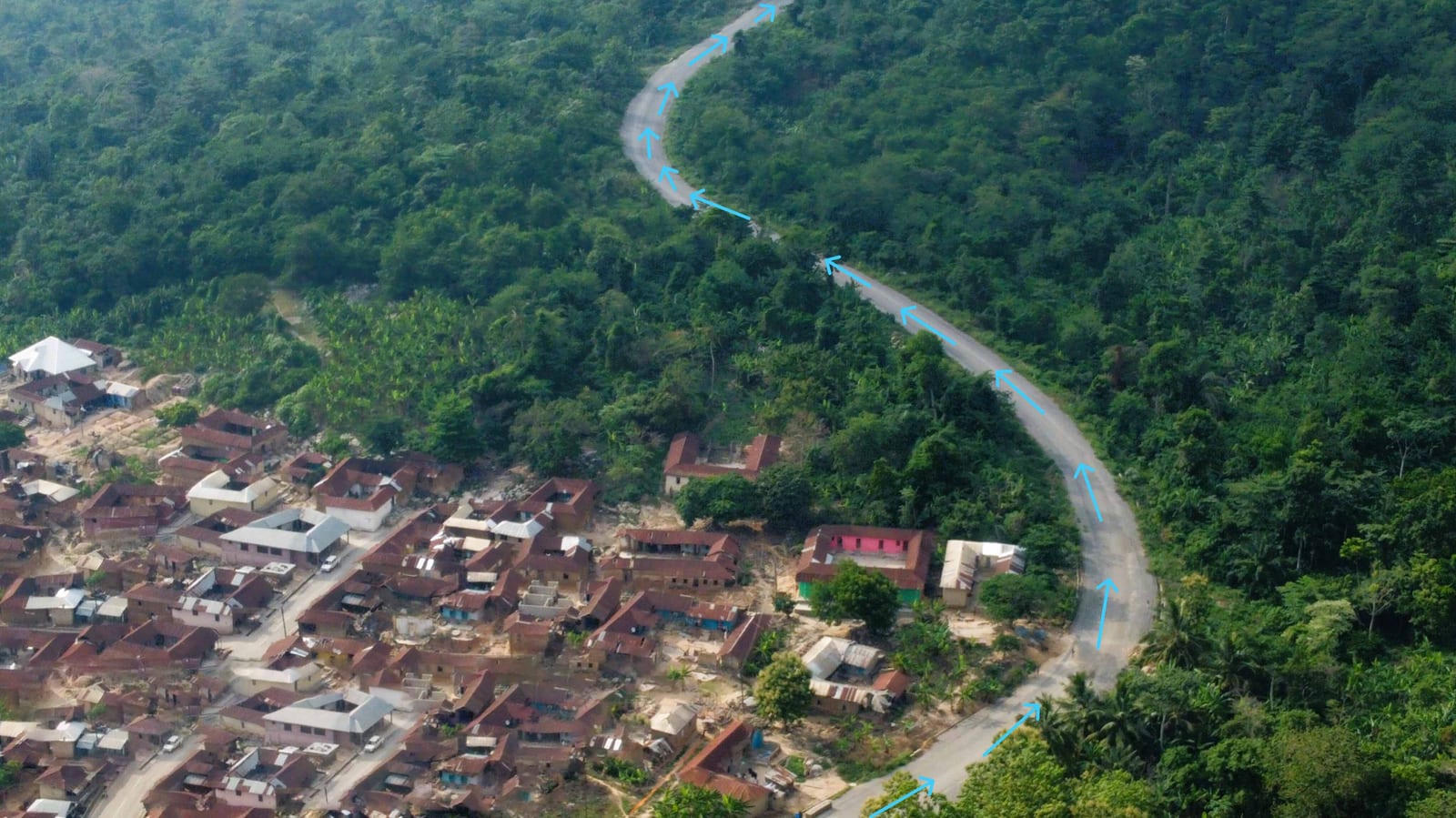 Construction of Funfuni-Daaban Road