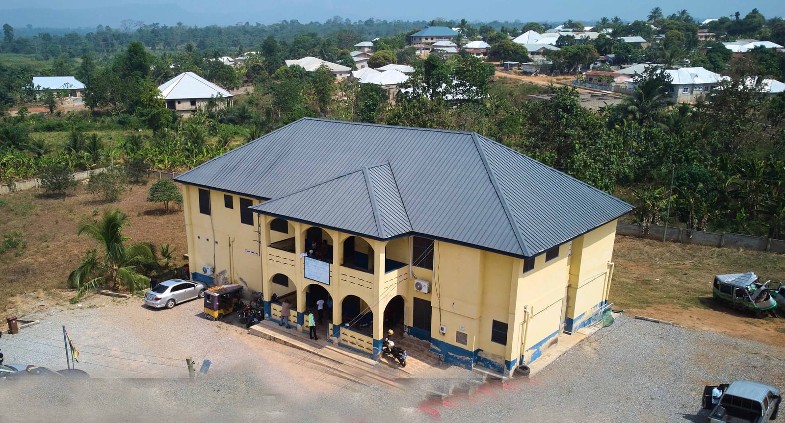Construction of District Police Station Headquaters at Agona
