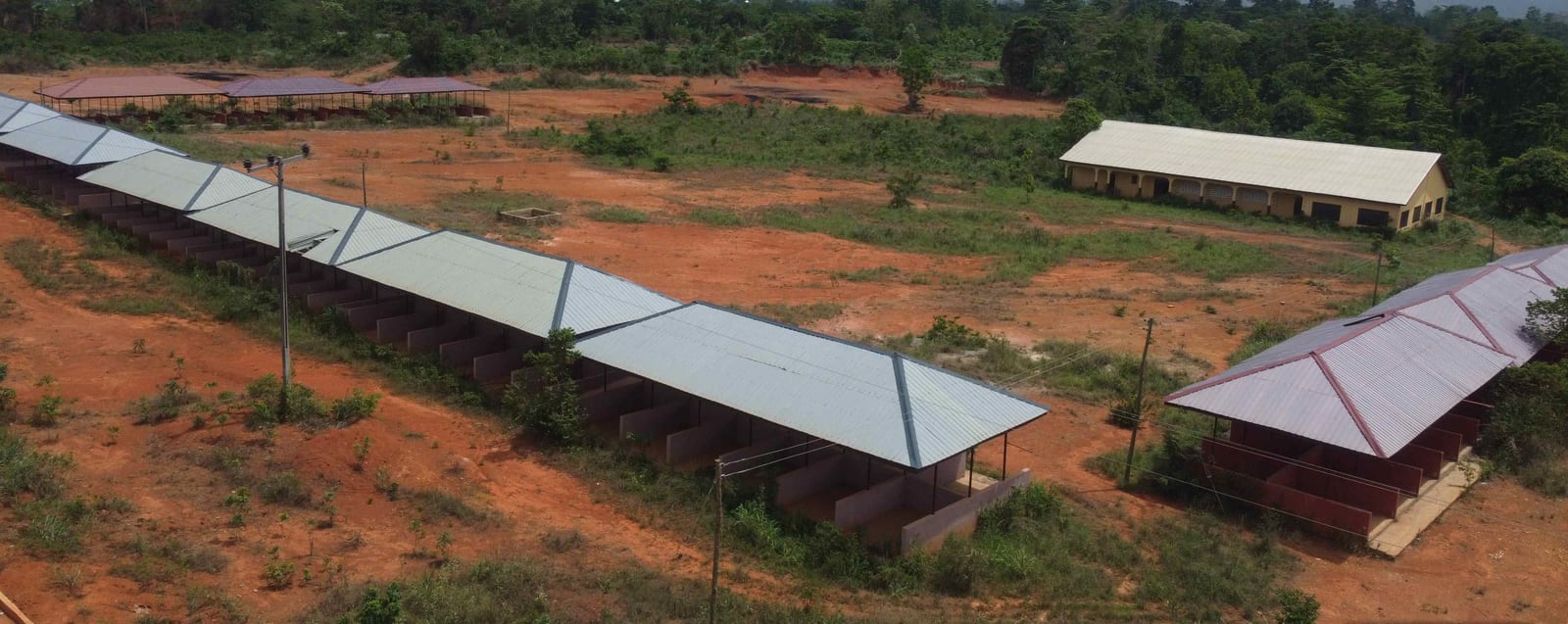Construction of 13No. 12-Unit Market Stalls at Agona