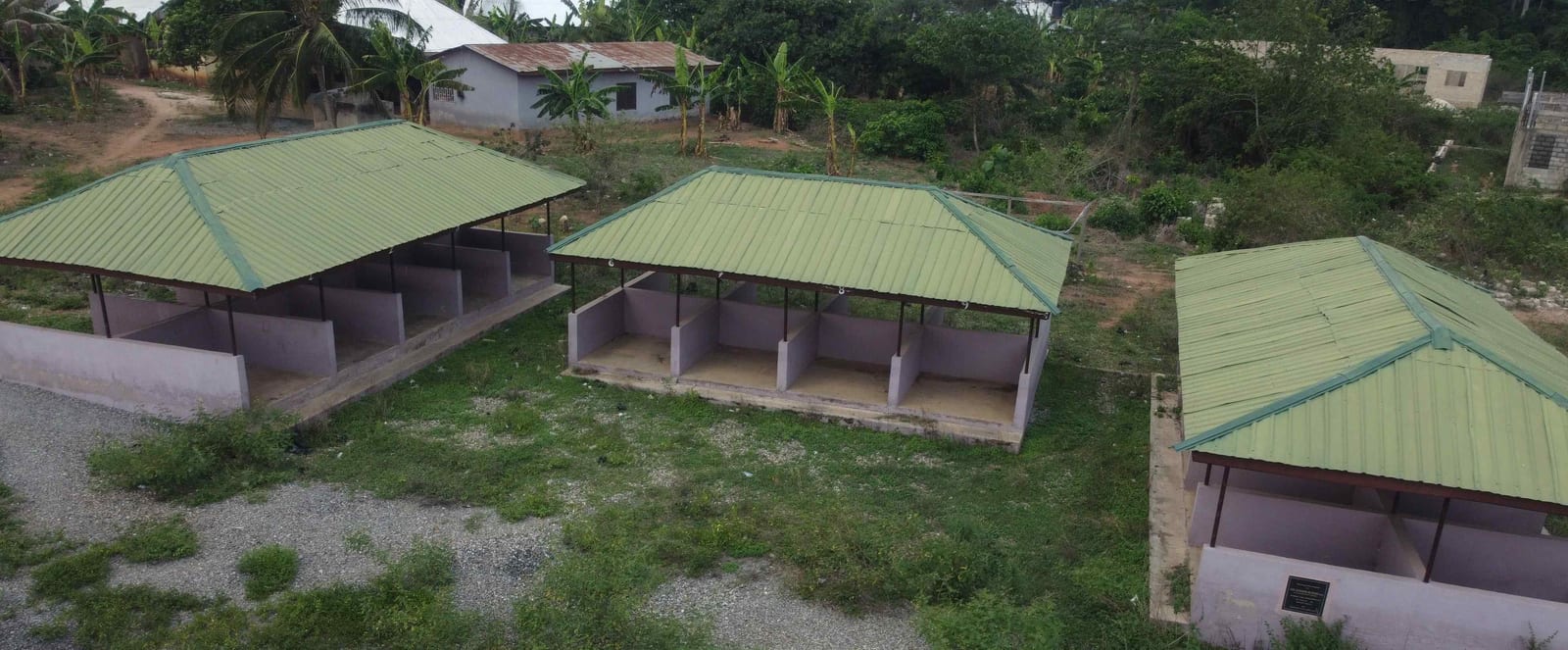 Construction of 28-Unit Market stalls at Akrofonso