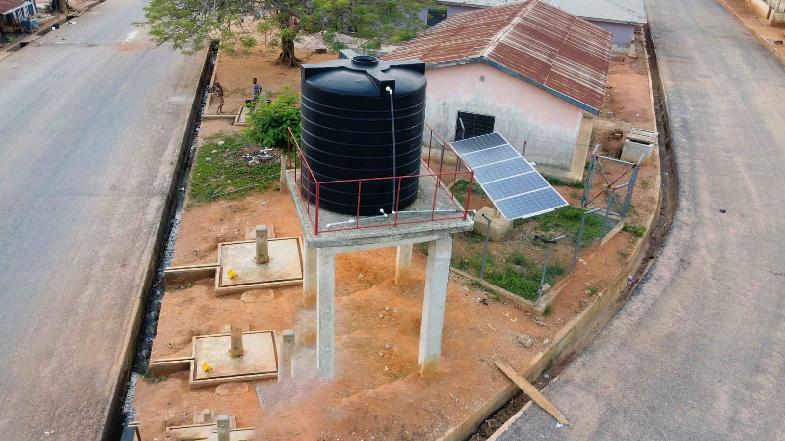 Construction of Mechanised Borehole at Akrofonso