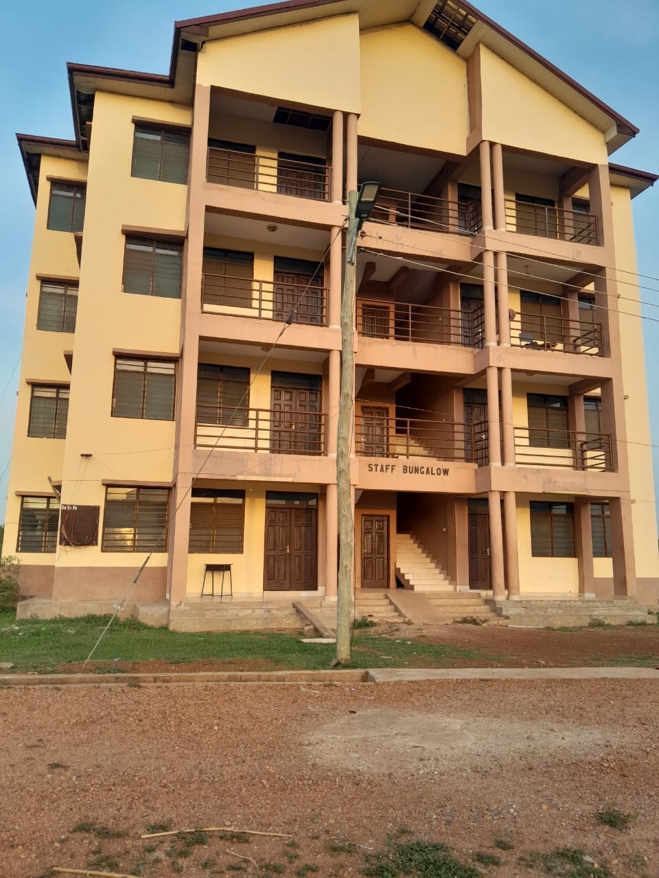 Construction of 1No. 3-Storey Staff Bungalow at Bassa SHS
