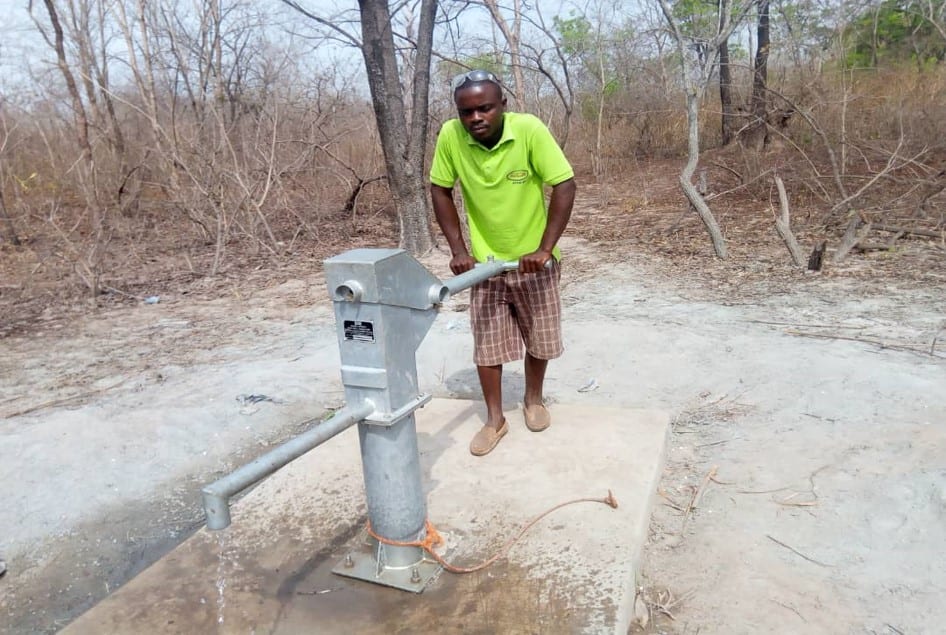 Drilling and Mechanization of Borehole with Hand Pump at Kajaji