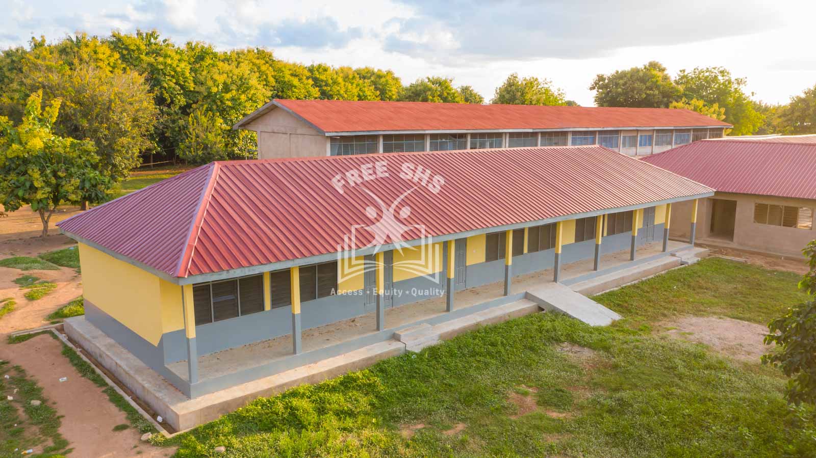 3-Unit Classroom Block at Kwame Danso SHTS