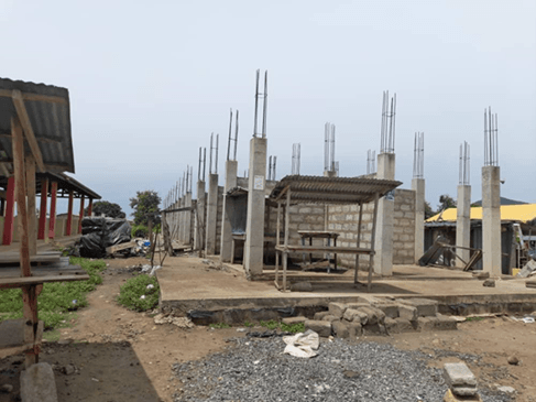 Construction of Market at Asutuare
