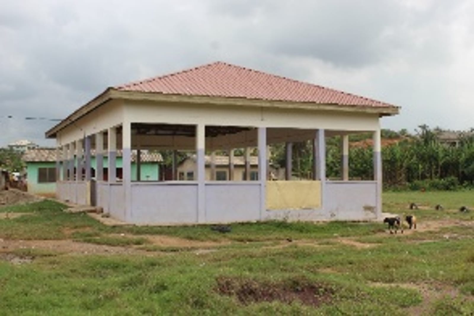 Construction of Community Centre at Nkwantakesedo