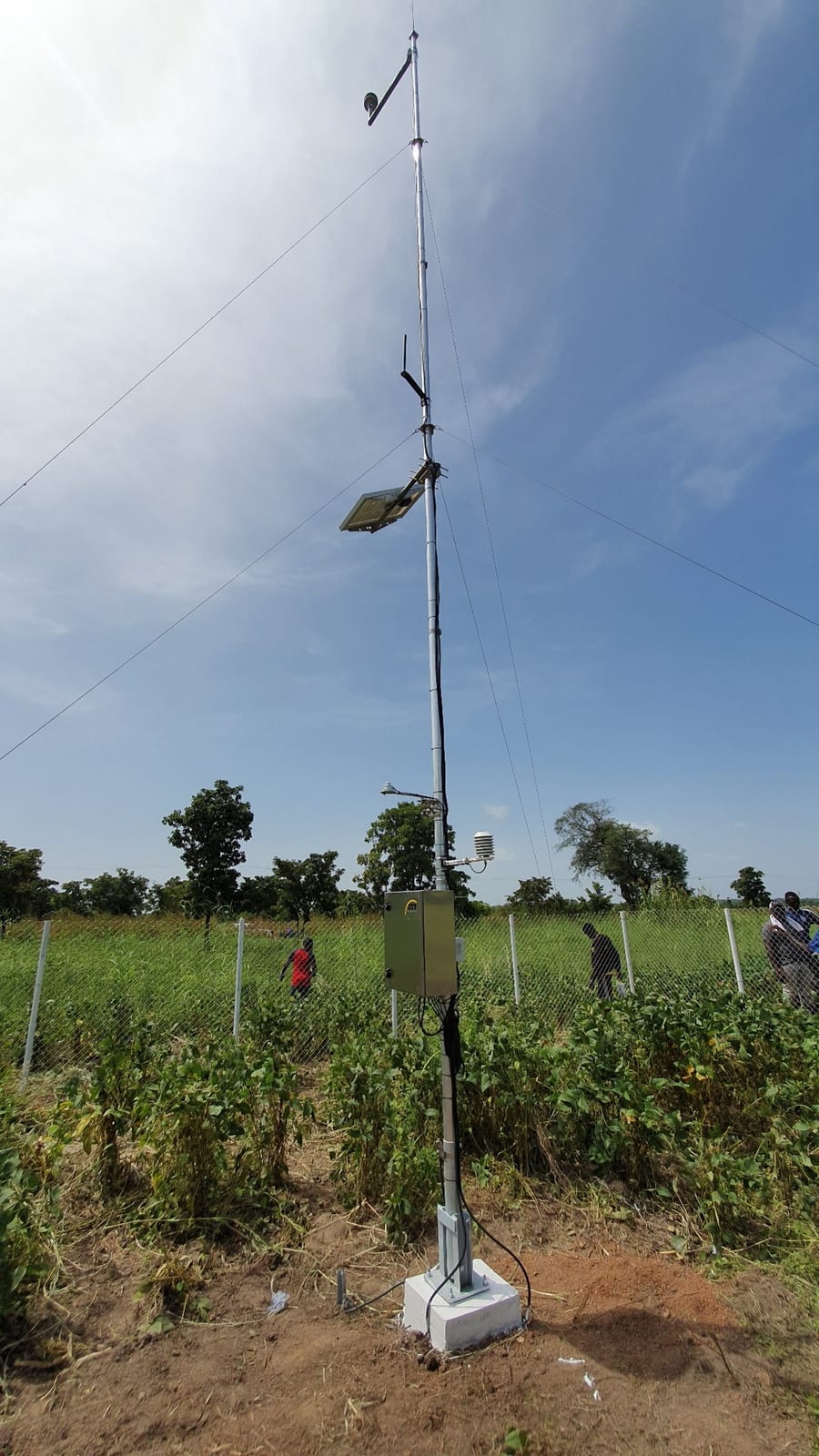 Deployment of Automatic Weather Station