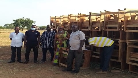 Supply of 800 Mono-desk to Dr. Hilla Limann SHS