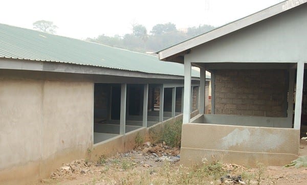 Construction of 2-No market shed at Kpeve