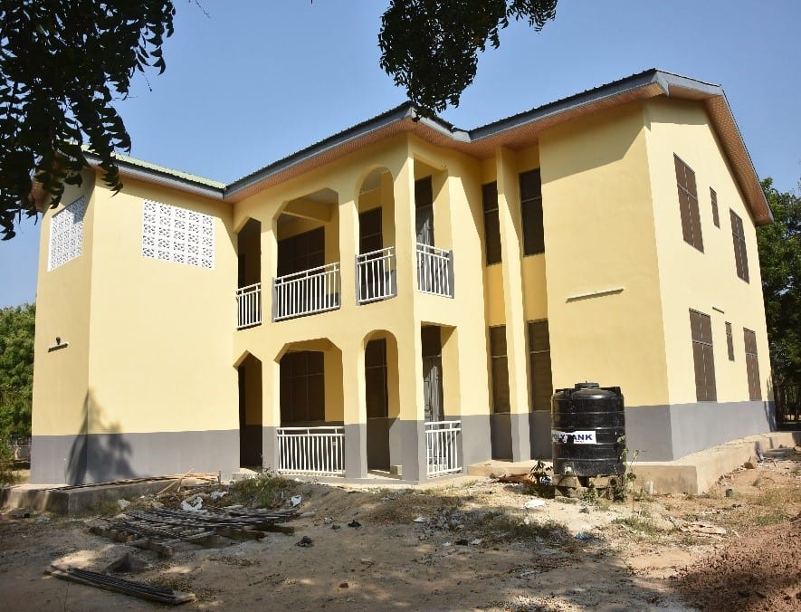 Construction of 1No. 4-unit single storey semi-detached doctors bungalow at Comboni Hospital, Sogakope