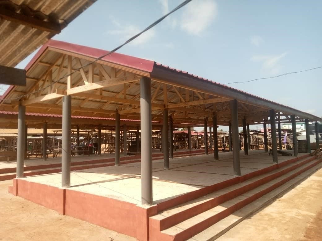 Construction of 1no. Open Shed at Dabala Market