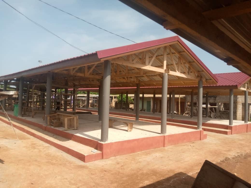 4 No. Open Sheds at Sogakope Market