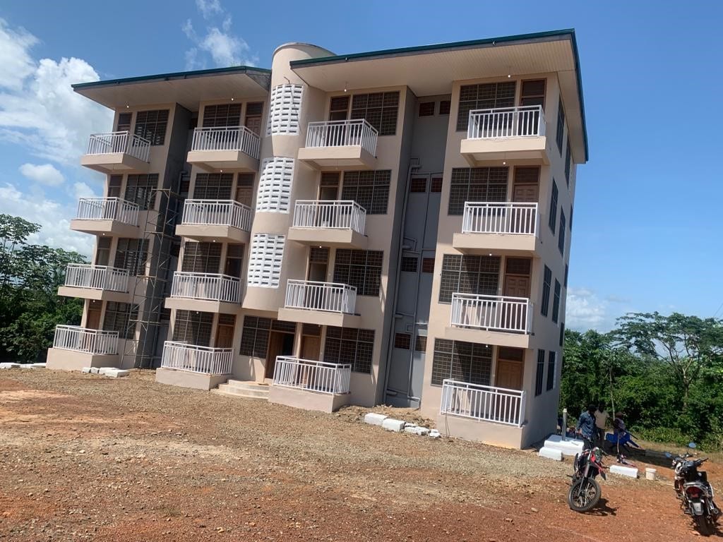 4-storey Bedroom Block of 24 flats and External Associated works