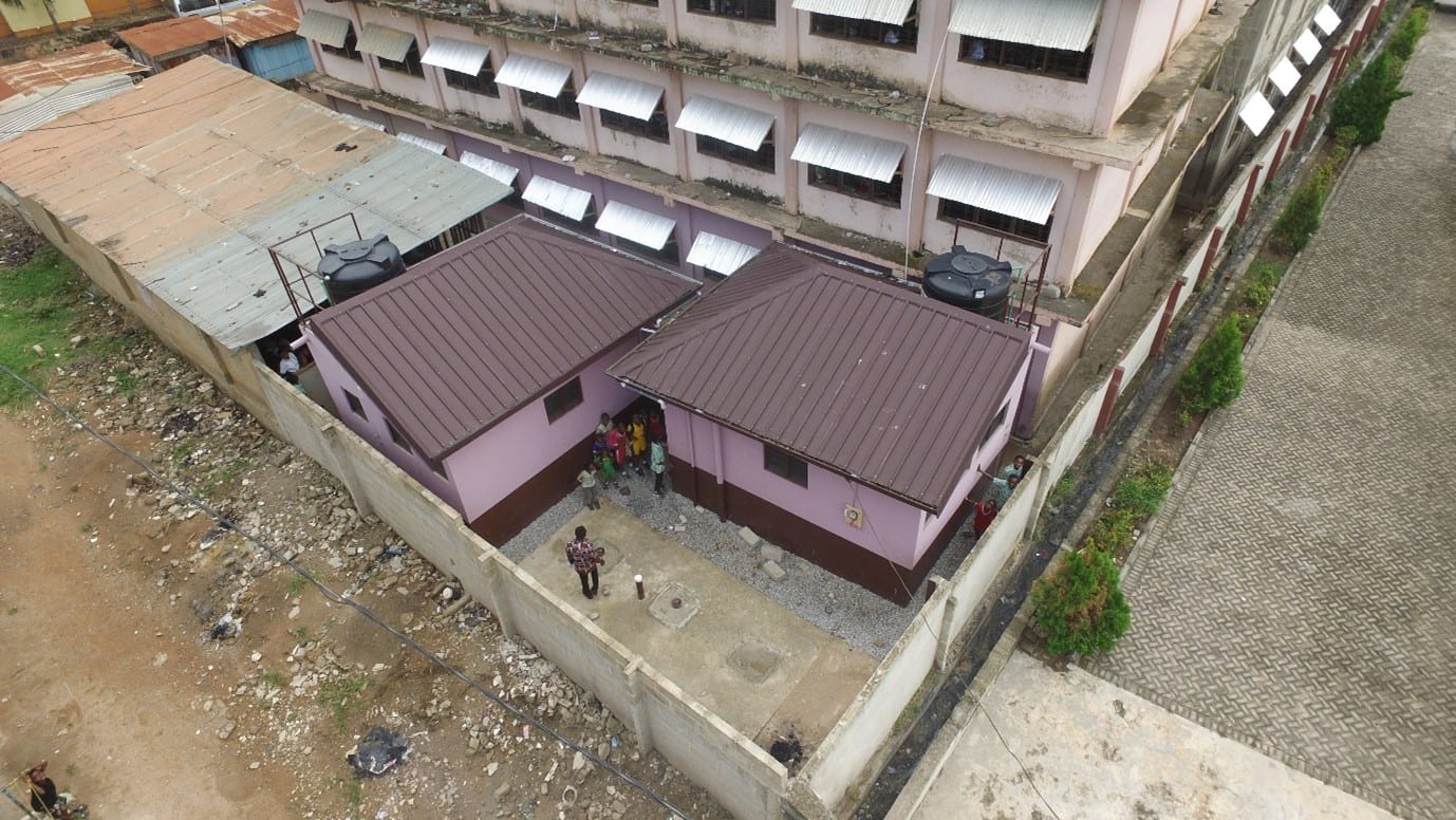 1 No. 10-seater toilet facility at St. John of the Cross Catholic School
