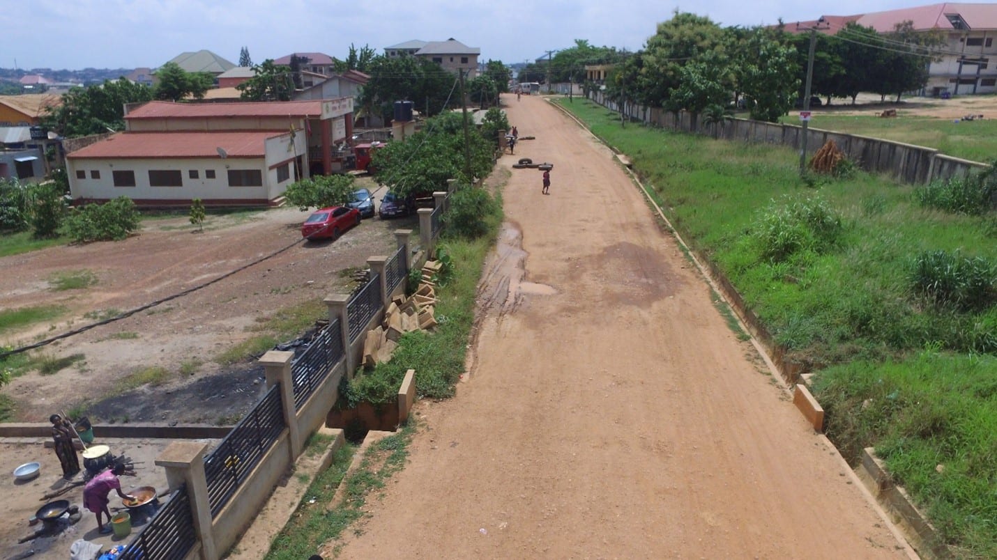 Construction of (4.6 km) U-drain at Breman West