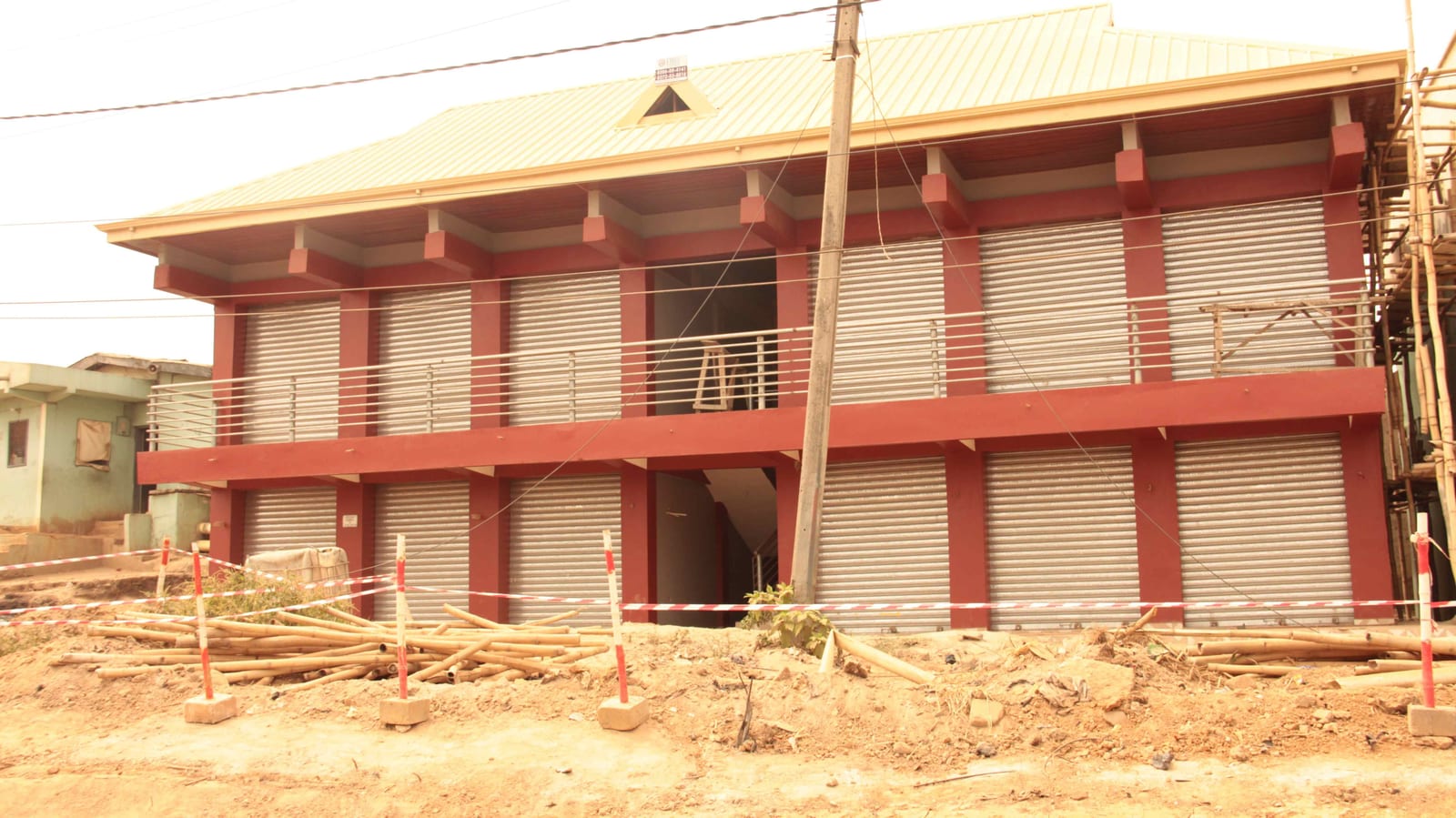 1 No. 2 Storey 12 Unit Lockable Stores at Tarkwa-Maakro