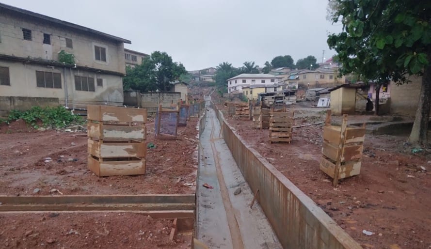 Storm Drain at Anomangye