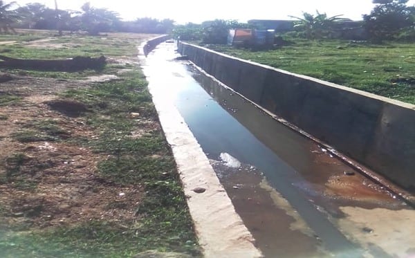 Storm Drain at Tarkwa