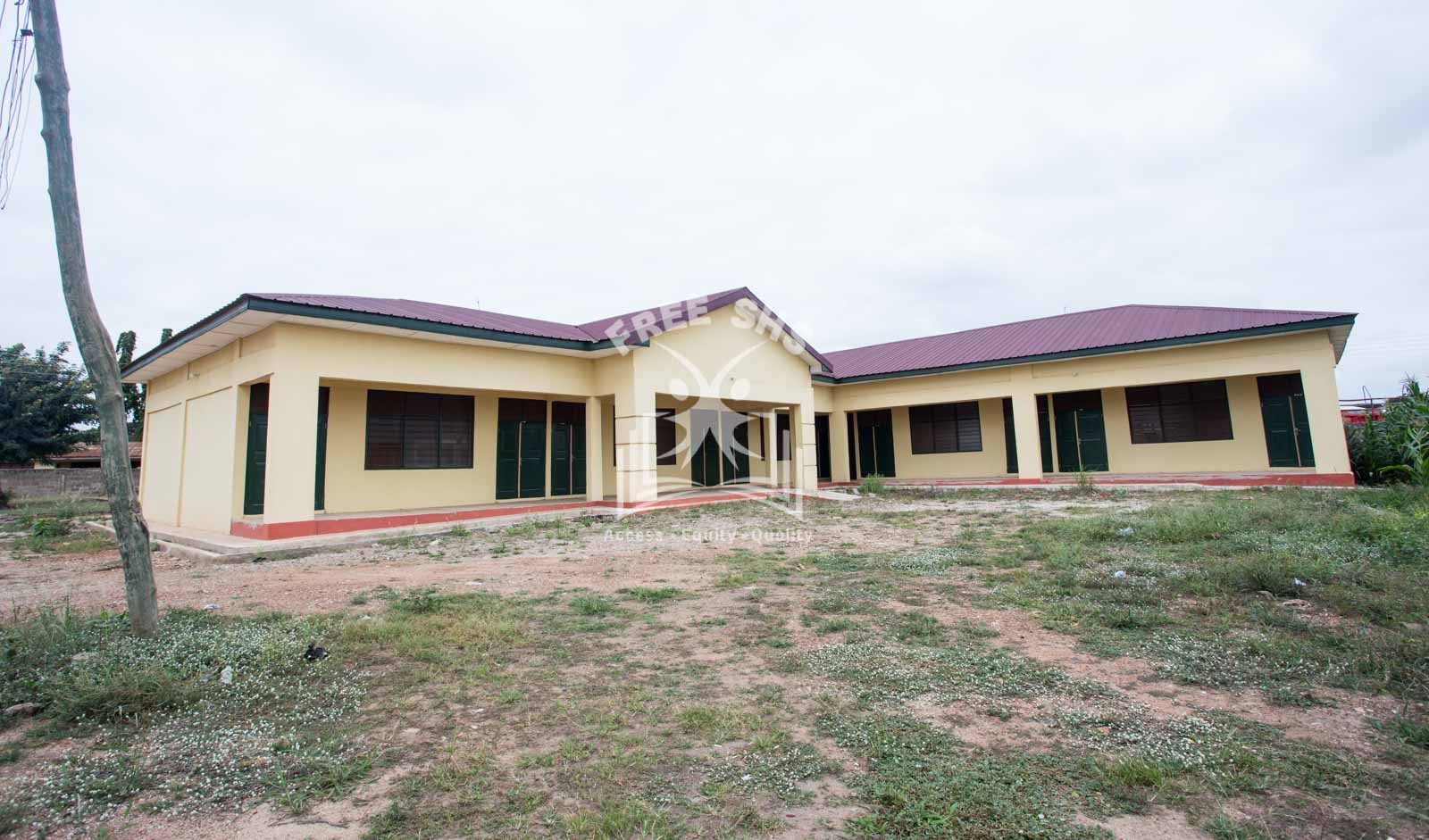 Getfund Emergency School Project at Twene Amanfo SHTS