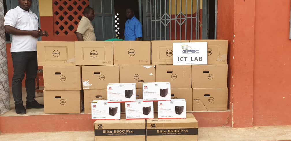 Distribution of Computers to Yabraso R/C Basic