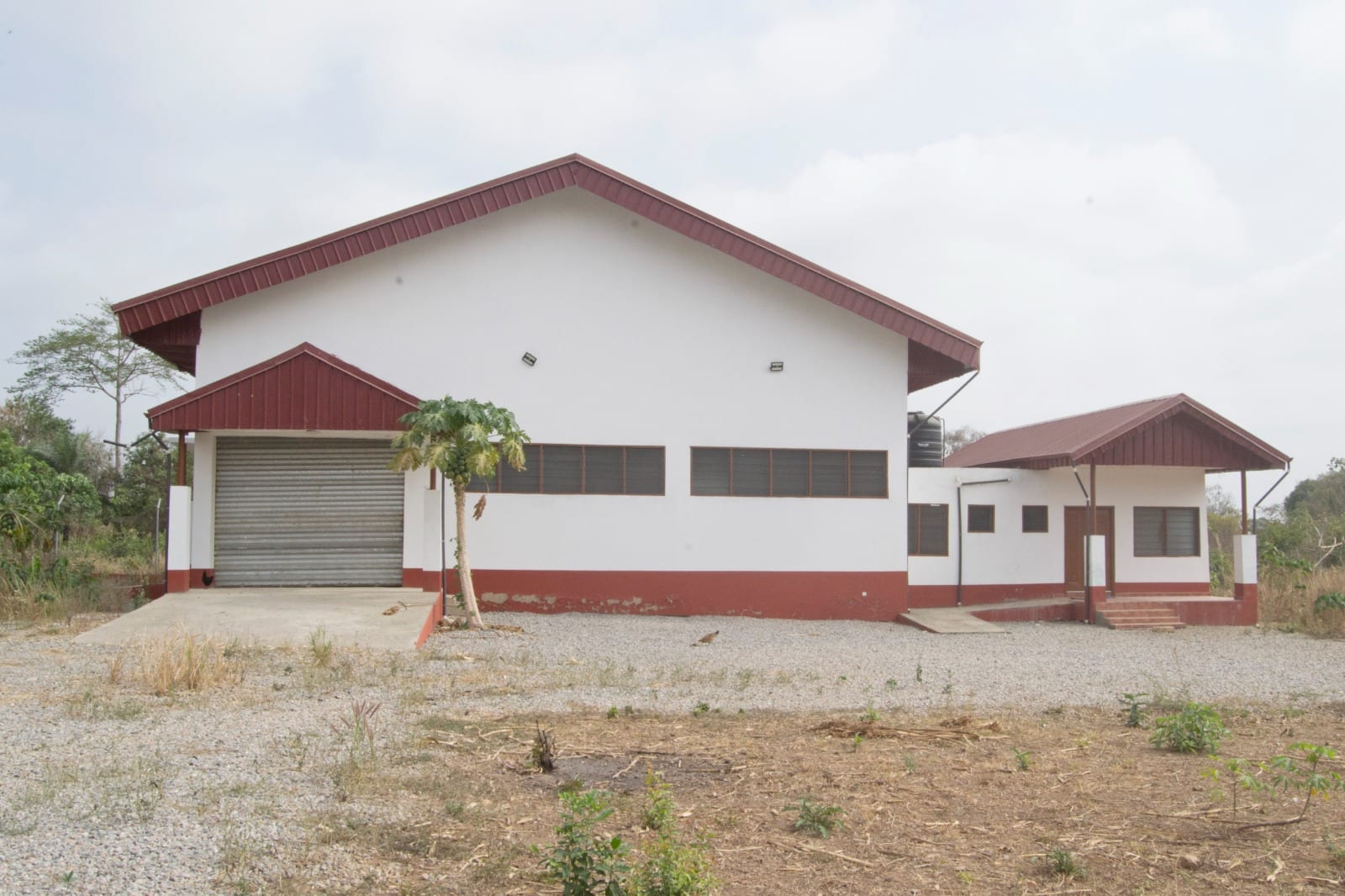 Construction of Cashew Factory at Nsawkaw