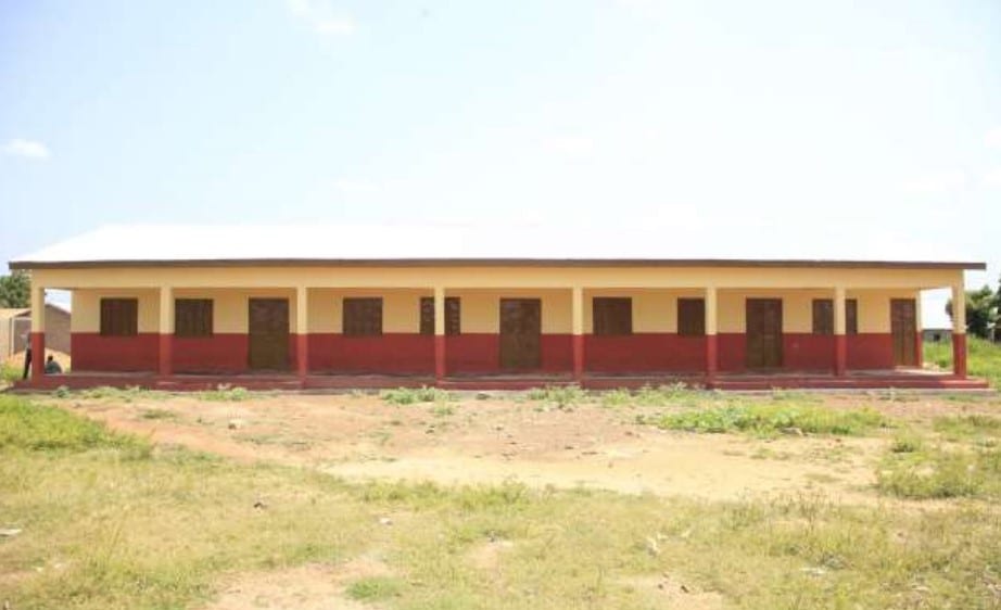 3-unit Classroom Block with Urinal at Tuutingli
