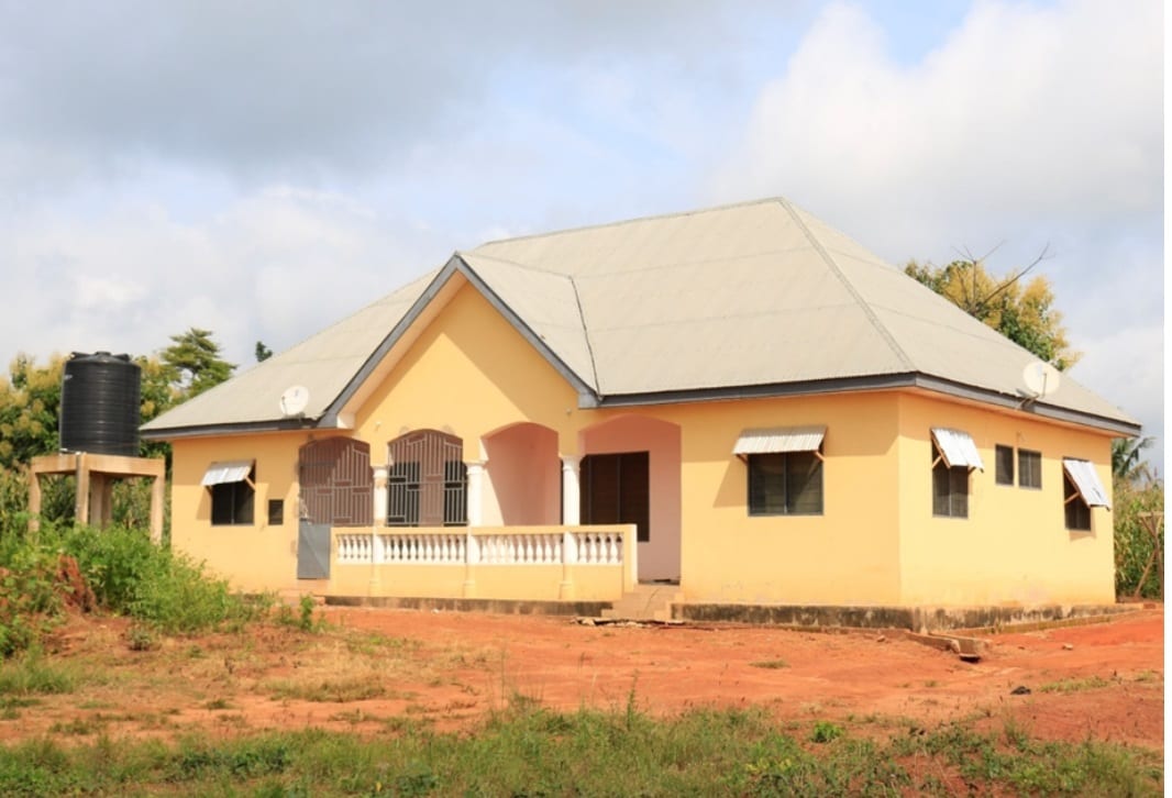 Construction of 1No. 2 Unit Semi Detached Staff Quarter at Duayaw Nkwanta