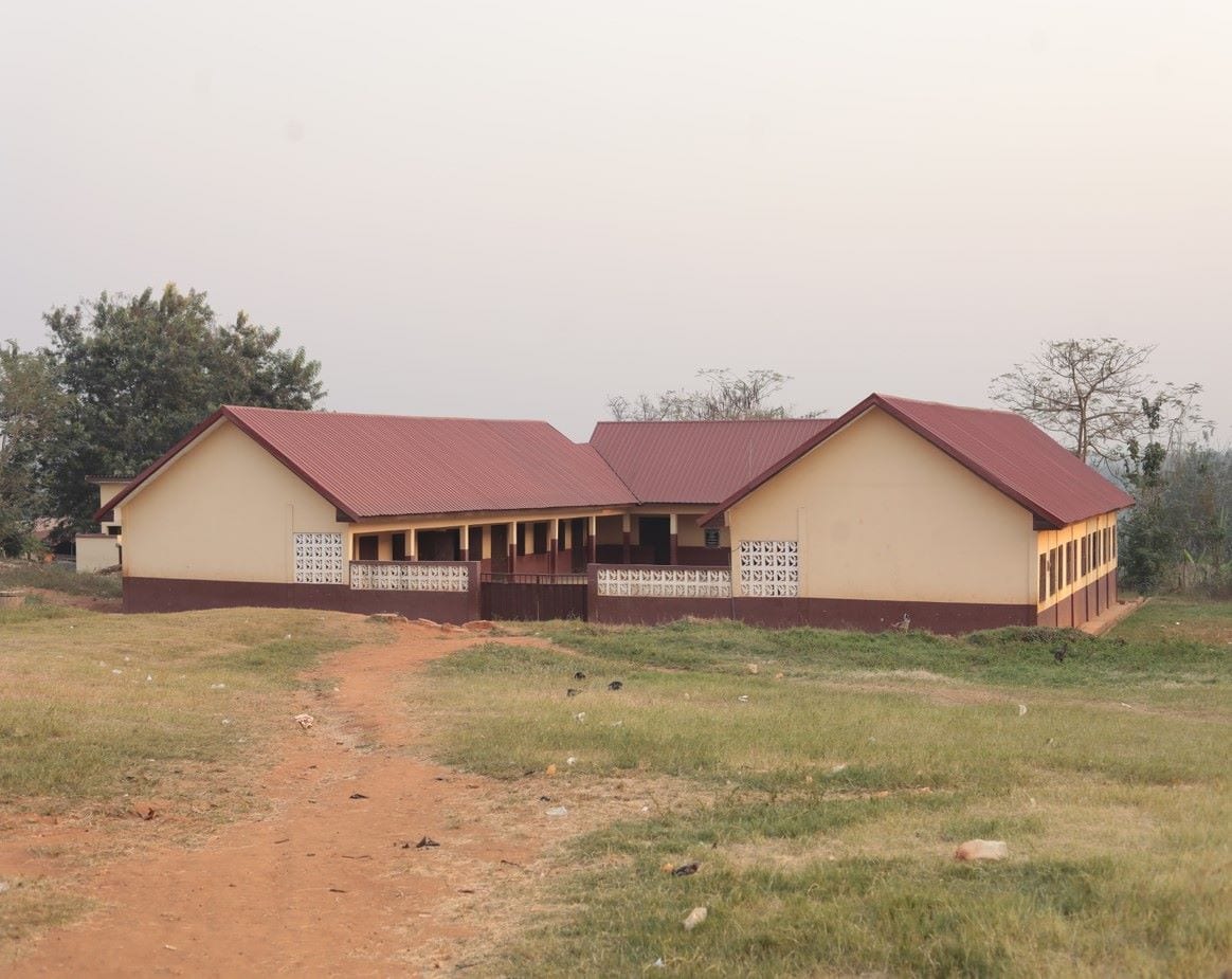Construction of 6-Unit Classroom Block with Ancillary Facilities at Techimantia Presby Primary 'B' School