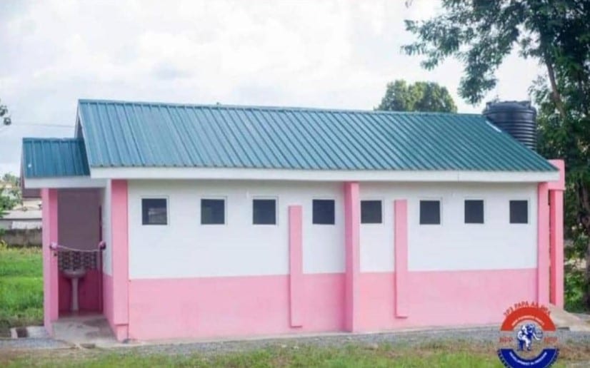 1No. 16 Seater Water Closet Toilet at Fiaseman SHS