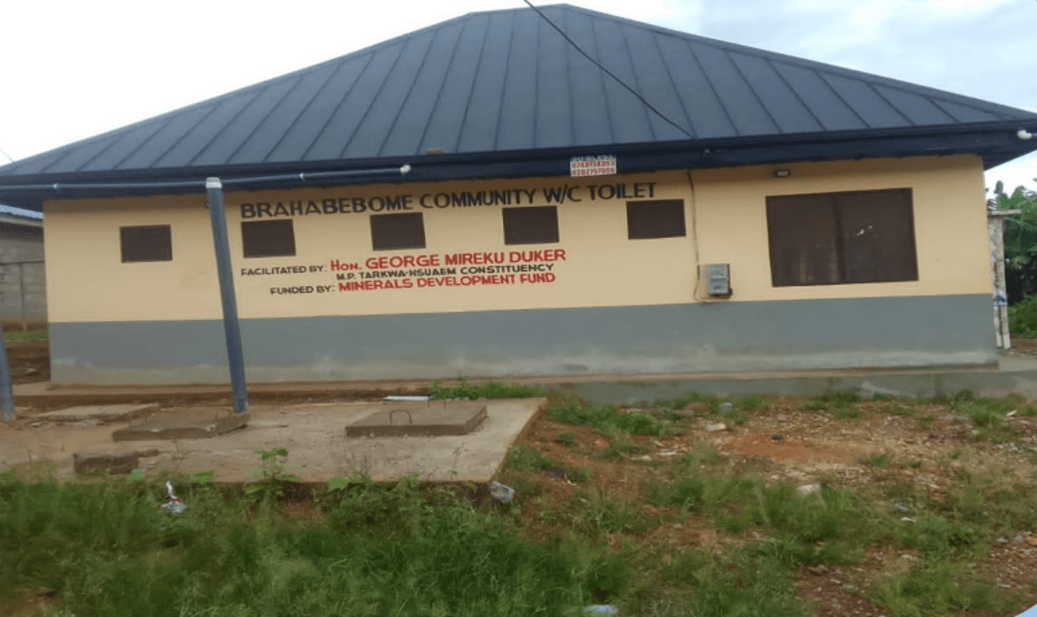 Construction of 1No Water Closet Toilet at Brahabebome