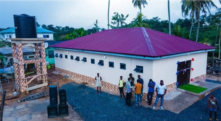 Construction of 1No 20 Seater Water Closet Toilet with 8 Bathroom