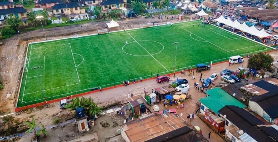 Construction of 1No AstroTurf at Cyanide