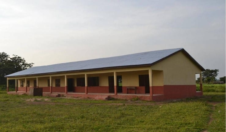 Construction of 3 unit classroom block at Bekpajab-Tatale