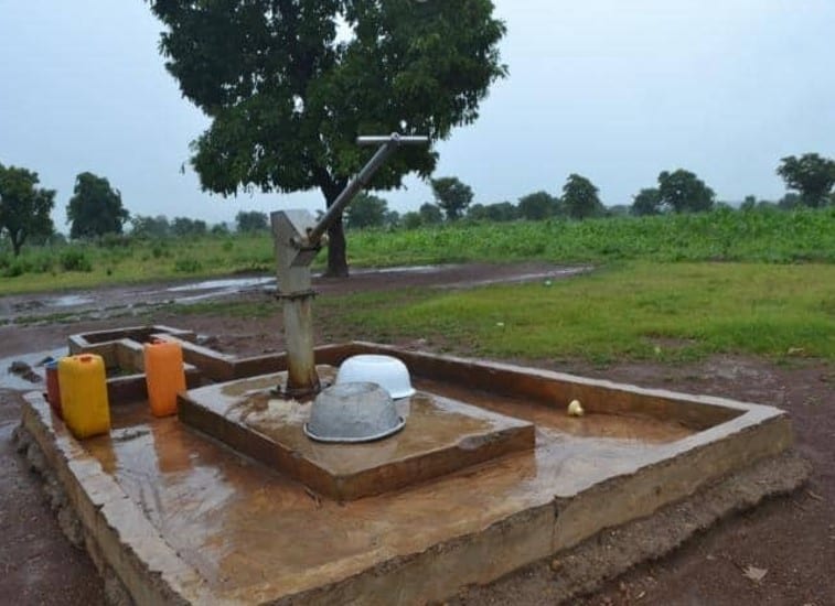 Drilling and Installation of Borehole at Sachilbu