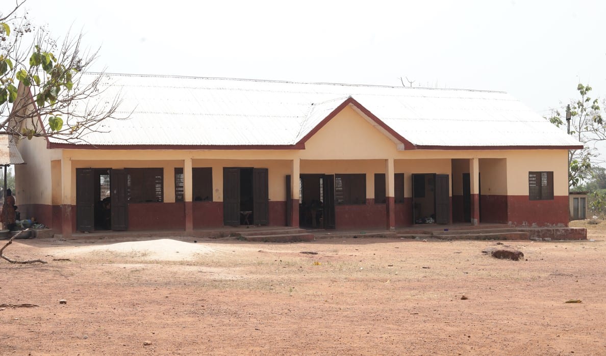 Construction of 3 unit classroom block at Nkrankrom