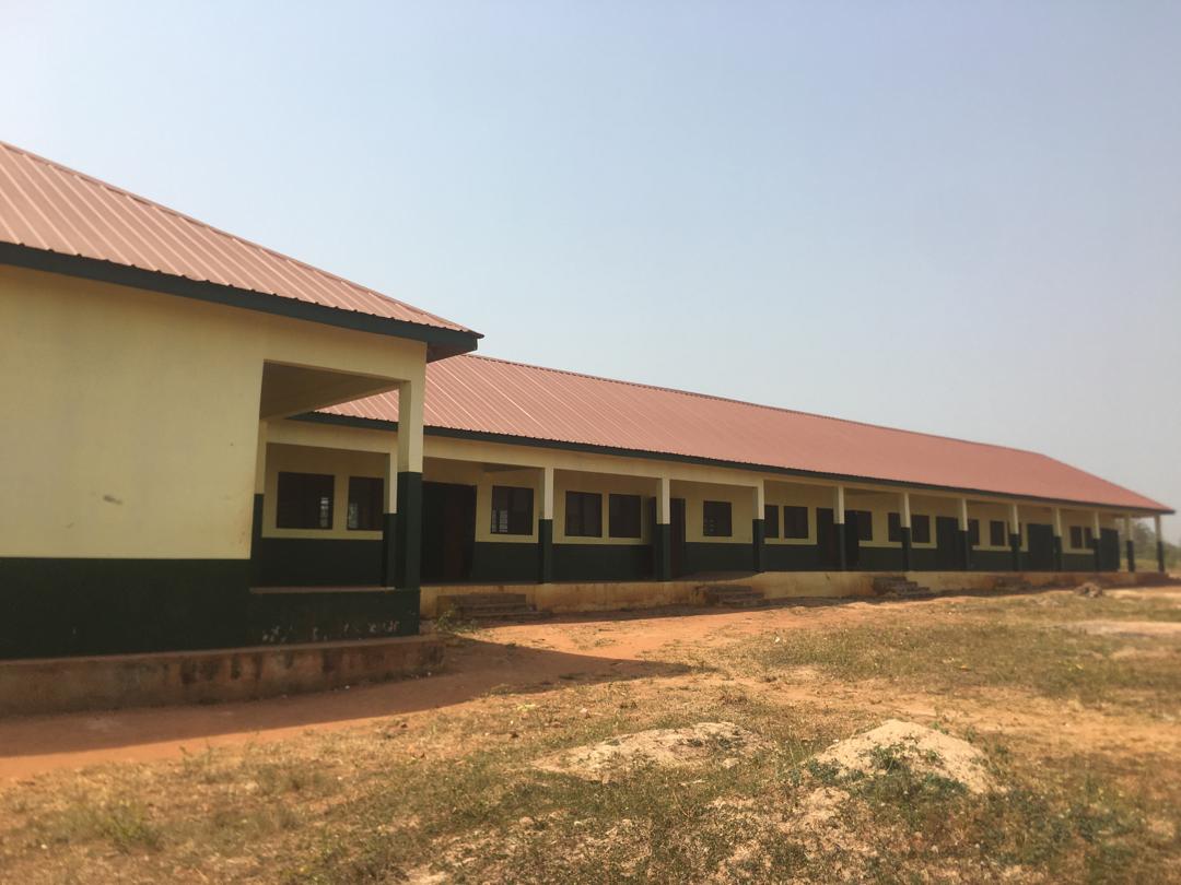Construction of 6 unit classroom block at Kwarteng Ankomah SHS