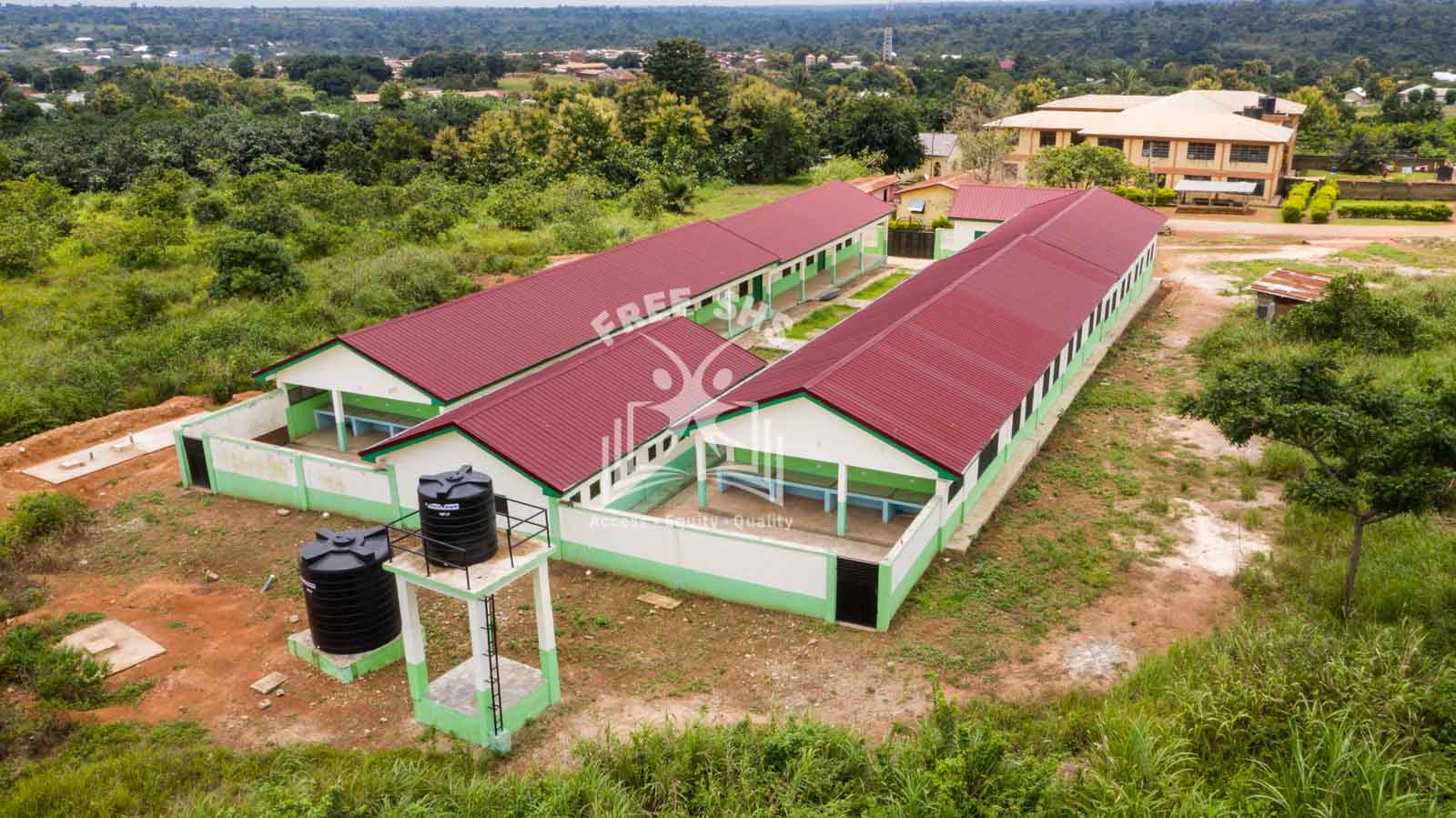 Getfund Emergency School Project at Akumfi Ameyaw SHS