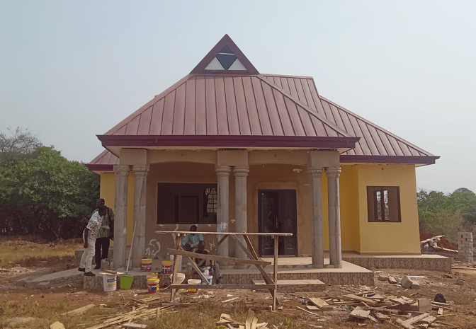 Construction of Education Director'S Bungalow at Tuobodom